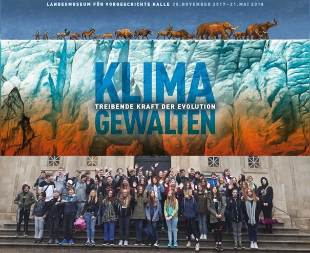 Bild zum Beitrag: 7.Klassen zur Sonderausstellung "Klima" am 16.04.2017 in Halle